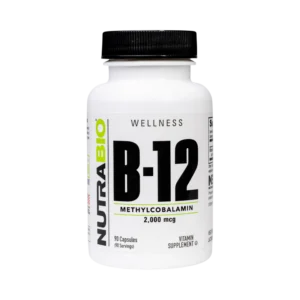 NutraBio Methyl B-12 (2000mcg) 90 Capsules