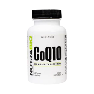 NutraBio CoQ10 (200mg) 60 Capsules