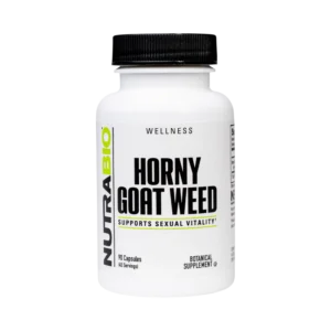 NutraBio Horny Goat Weed (500mg) 90 Capsules