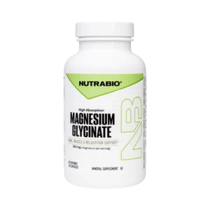 NutraBio Magnesium Glycinate 120 Capsules