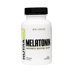 NutraBio Melatonin (3mg) 120 Capsules