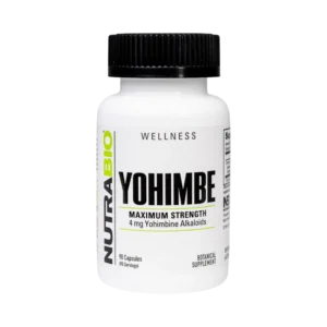 NutraBio Yohimbe (4mg) 90 Capsules